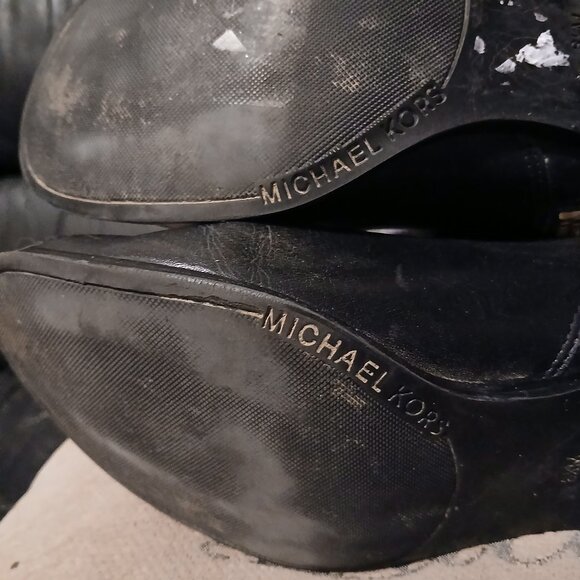 Michael Kors Tall Leather Riding Boots - Picture 4 of 11